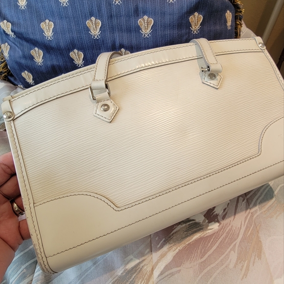 Louis Vuitton Ivory Epi Madeline Leather Handbag PM - Picture 2 of 12